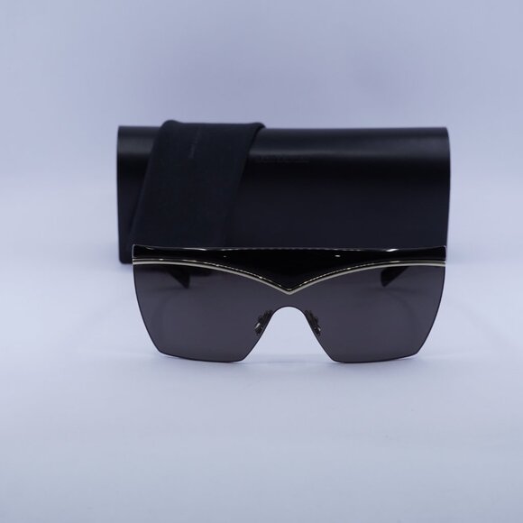 Saint Laurent SL614MASK 001 Shield Sunglasses - Black main image 4